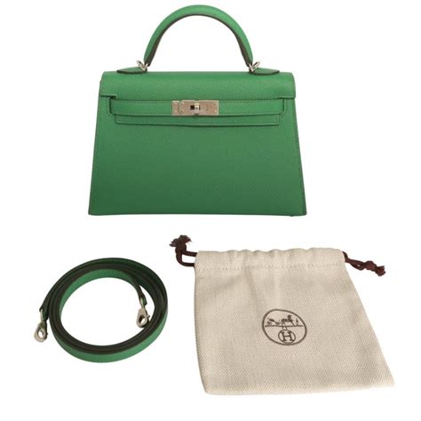 hermes mini kelly green|Hermes mini kelly price 2020.